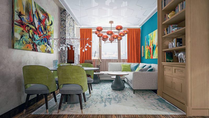 Мальовнича картина в дизайні інтер'єру