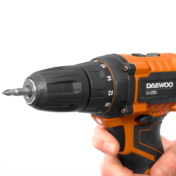 Акумуляторна дриль-шуруповерт Daewoo DAA 1220Li