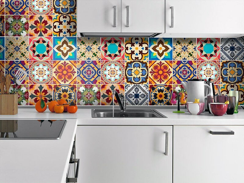 Плитковий фартух для кухні