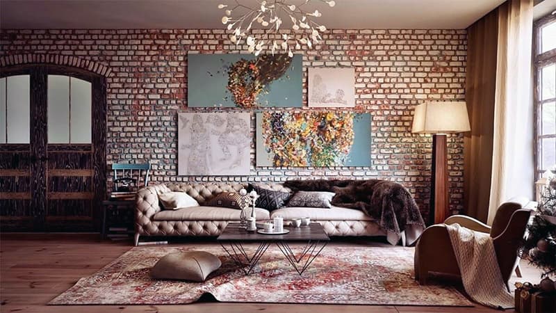 Використання картин в інтер'єрі кімнати