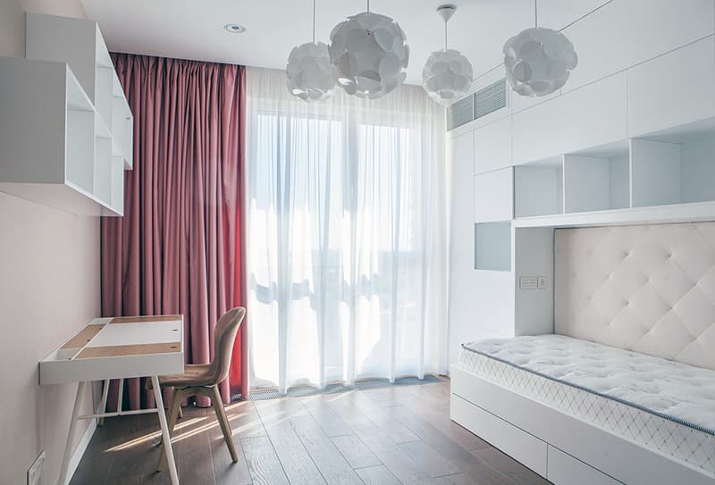 Мінімалізм в інтер'єрі дитячої кімнати