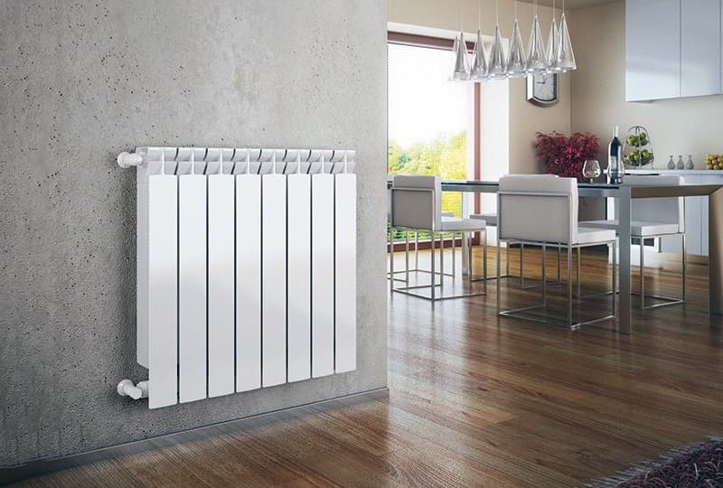 Радиаторные батареи из алюминия