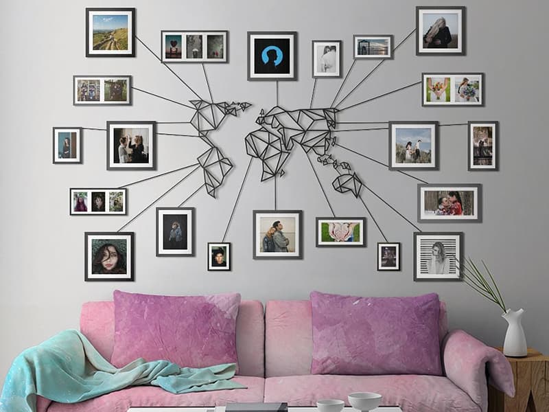 Прикраса кімнати особистими речами