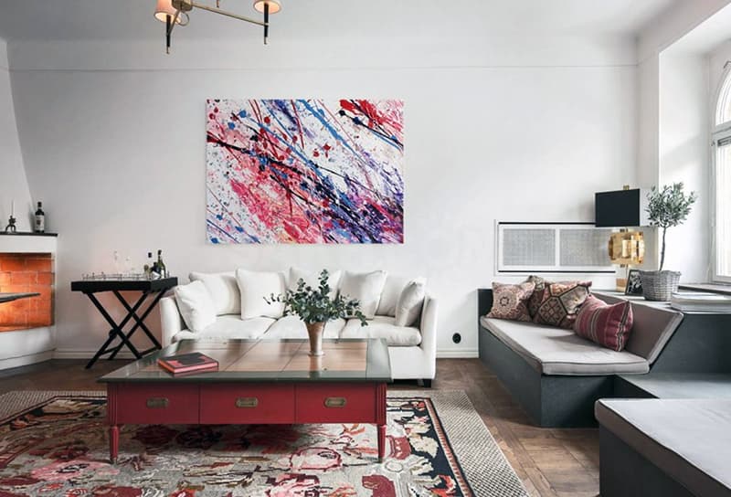 Затишок в будинку за допомогою картин