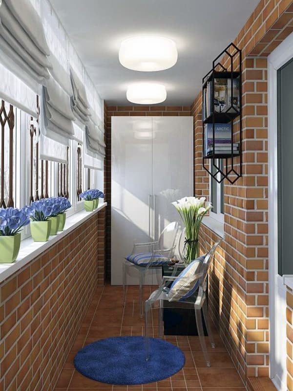 Дизайн балкона своими руками