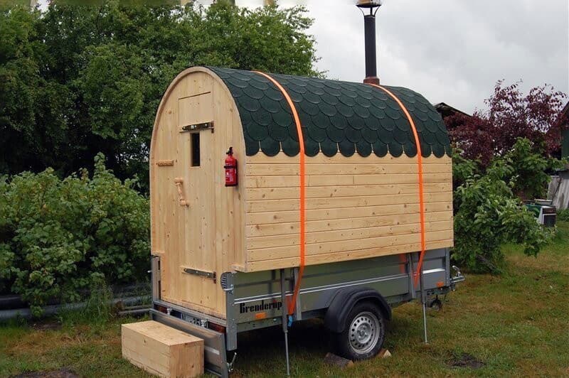 Дизайн лазні на колесах