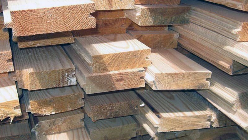 Дошки для підлогового покриття лазні