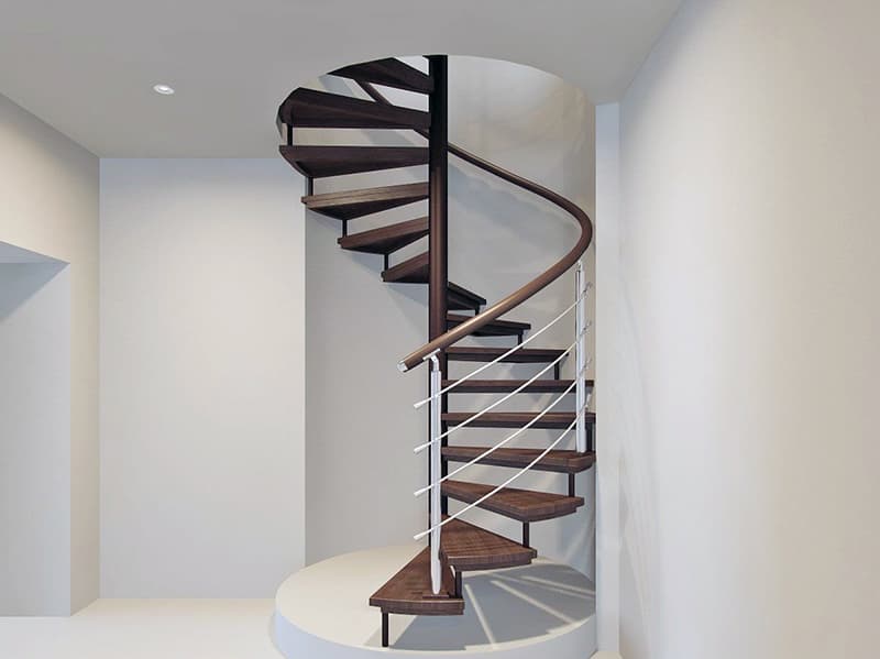 Компактні гвинтові сходи