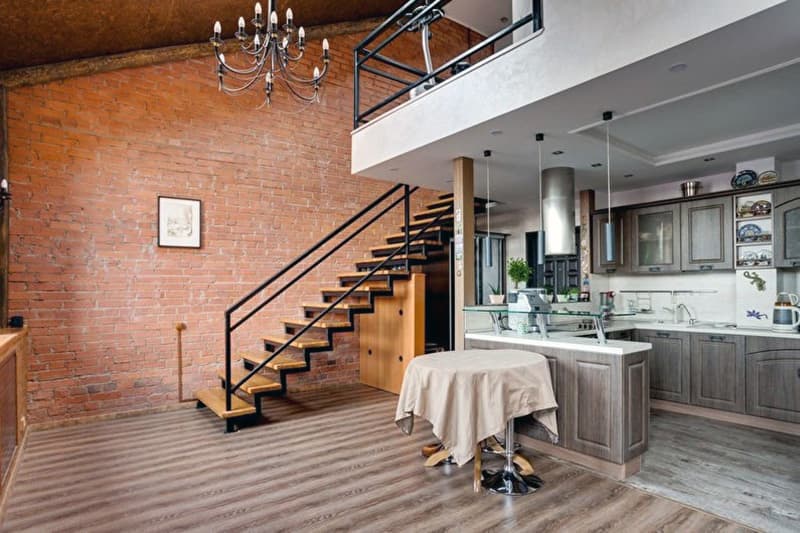 Сходи в стилі лофт