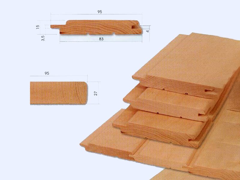 Оздоблювальні матеріали для стін лазні