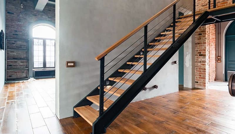 Приклад сходів в стилі лофт