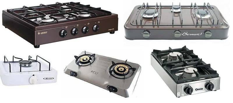 Види газових плит