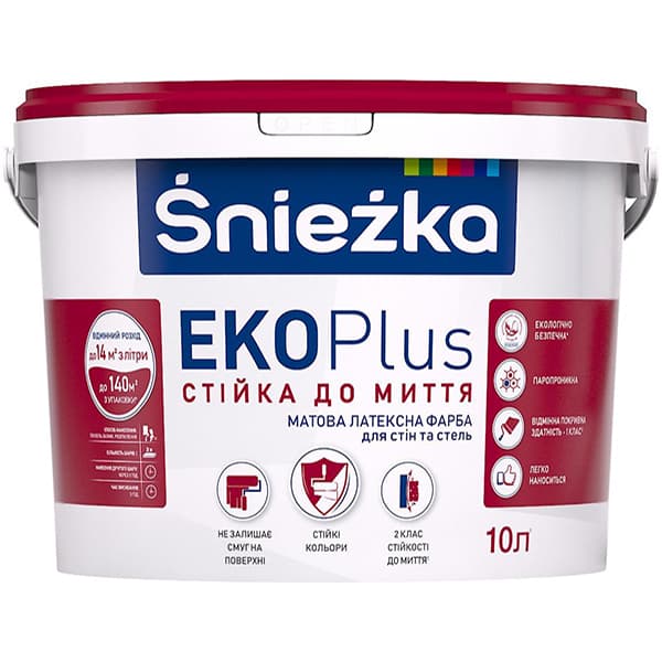 Матова латексна фарба Śnieżka