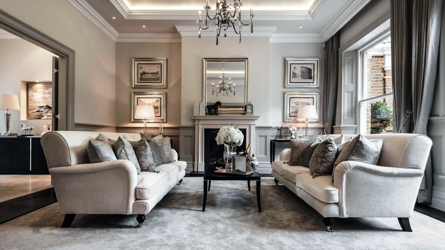 Ідея для оформлення інтер'єру кімнати