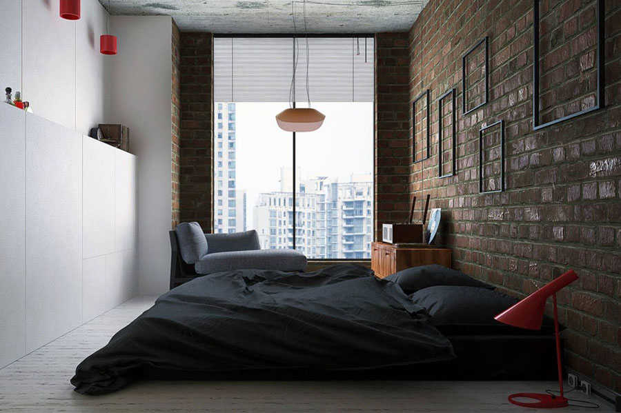 Мінімалістичний інтер'єр кімнати для хлопця