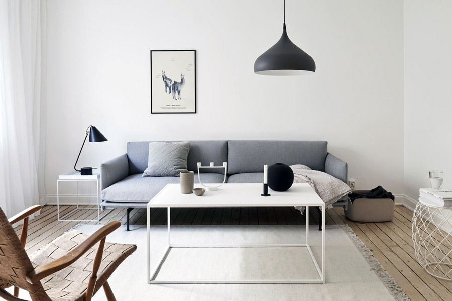 Оформлення дизайну кімнати в стилі мінімалізм