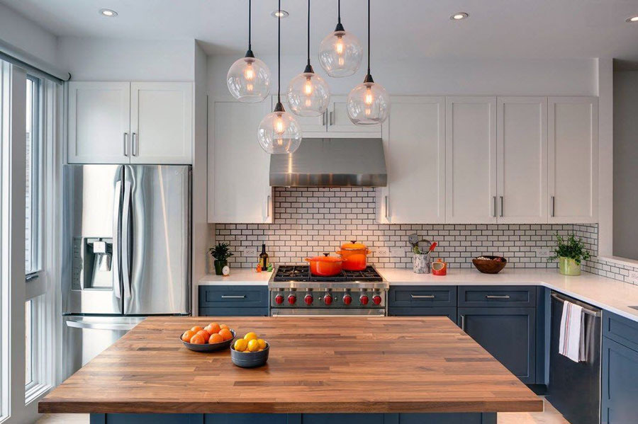 Как организовать пространство на кухне с островом