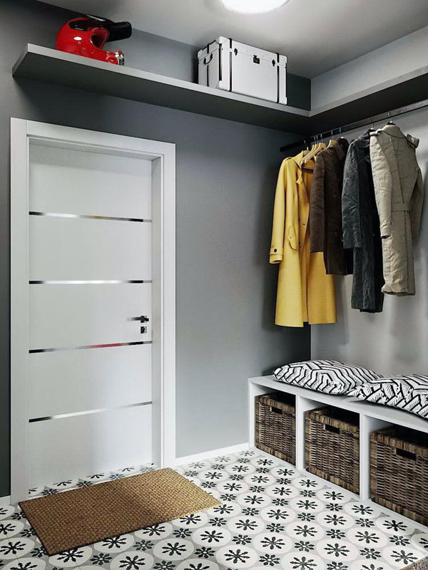Пример дизайна прихожей комнаты