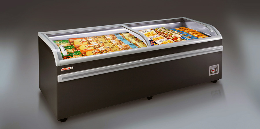 Горизонтальні ларі для магазинів та торгівлі