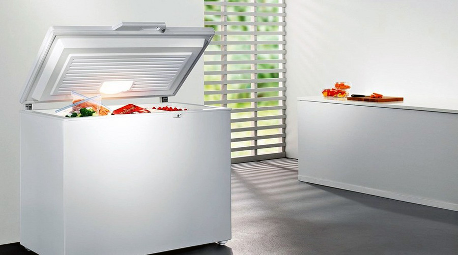 Приклад використання горизонтальної морозильної камери