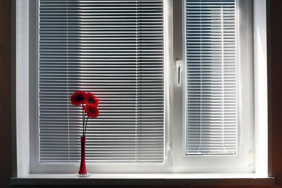 Приклад використання горизонтальних жалюзі