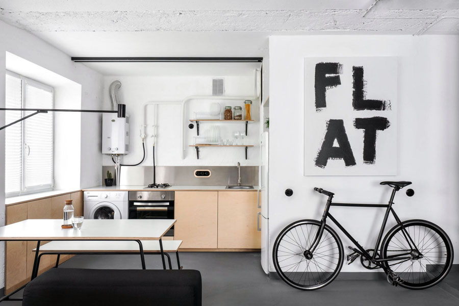 Размещение бытовой техники на маленькой кухне