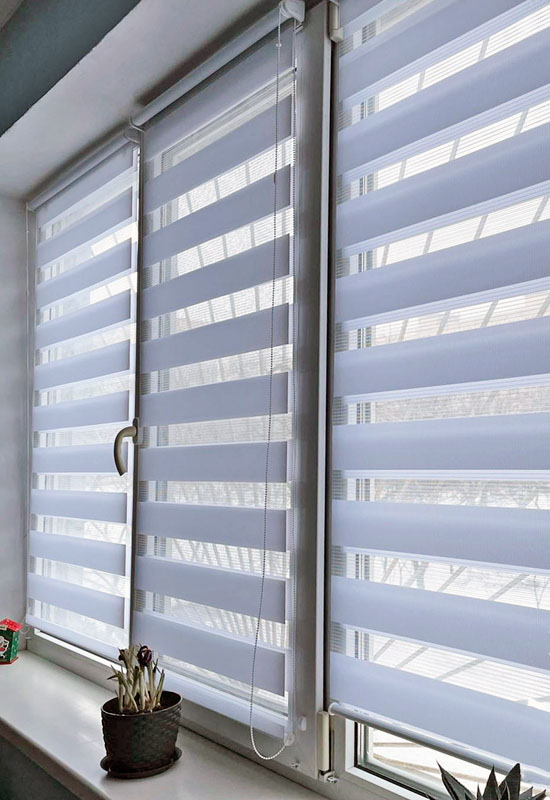 Рулонные шторы с открытой системой