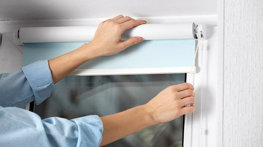 Способ крепления рулонных штор