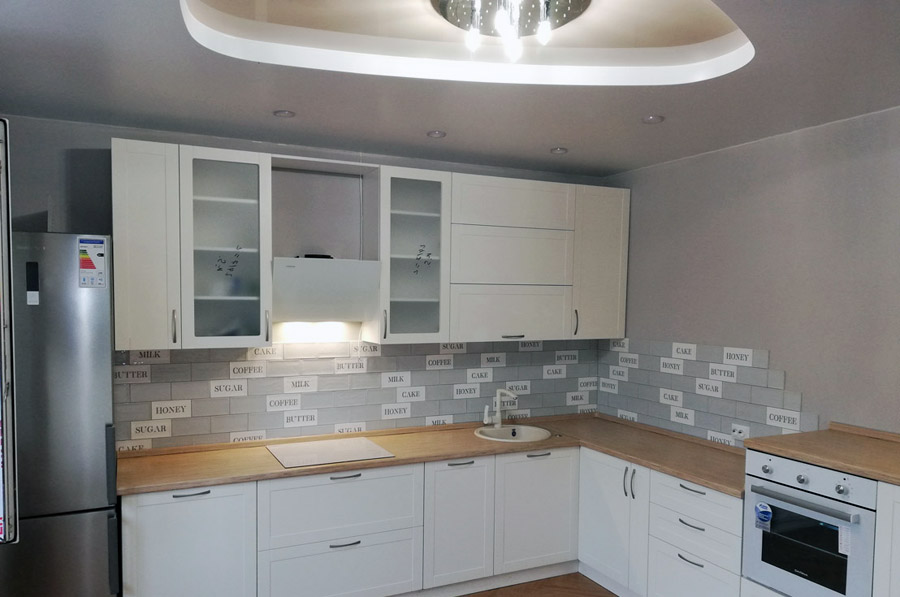 Выбор освещения для маленькой кухни