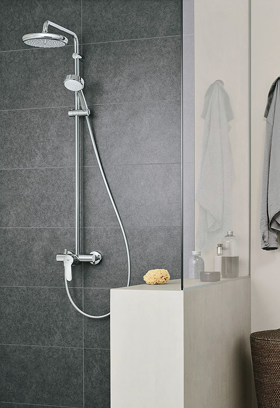 Душевая система классического типа