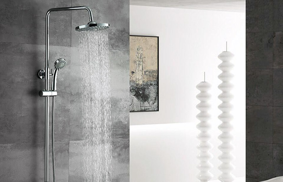 Душова система з двома лійками