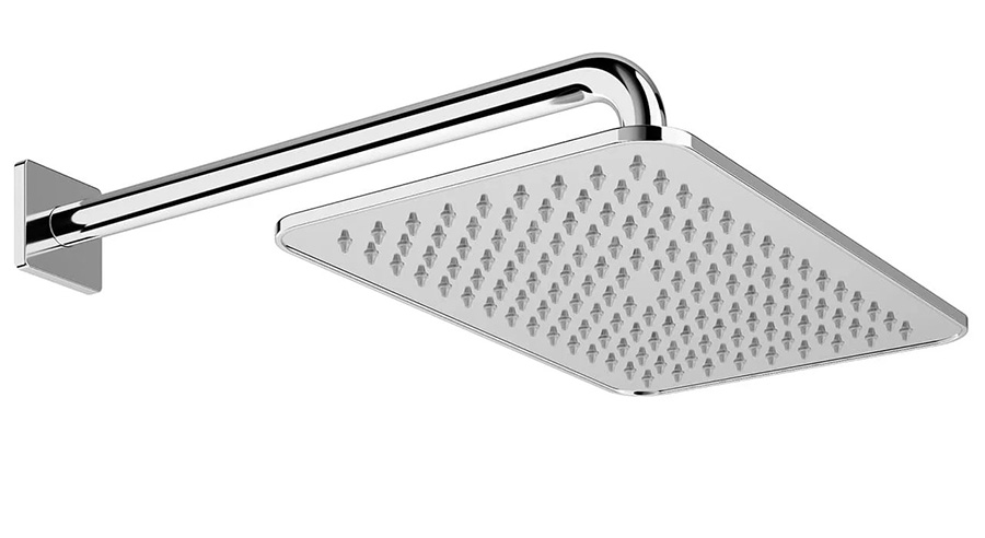 Пример душевой лейки прямоугольной формы