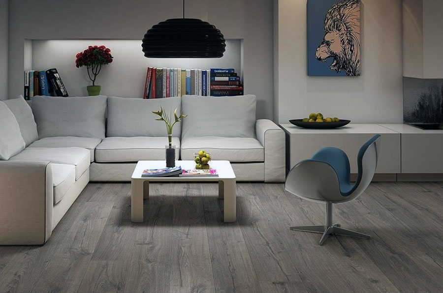 Ідеї з обробки підлоги у вітальні