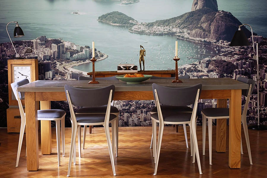 Придатні фотошпалери для маленької кухні