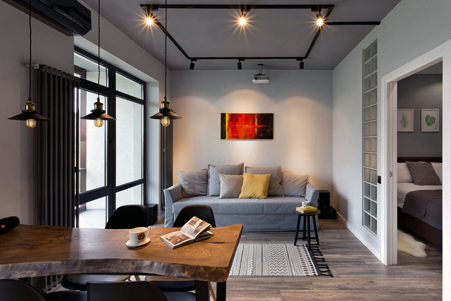 Правильна організація освітлення для гостьової зали