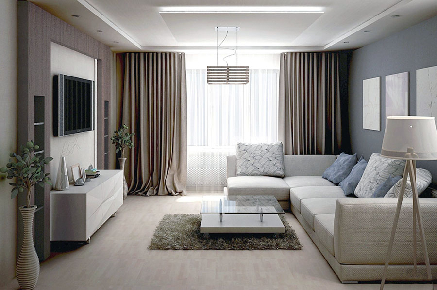 Як правильно оформити вітальню в сучасному стилі