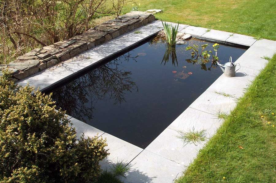 Реальный пример красивого ставка на даче