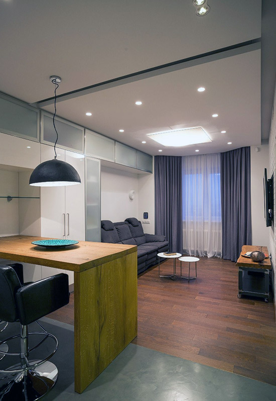 Ідеї освітлення для квартири студії