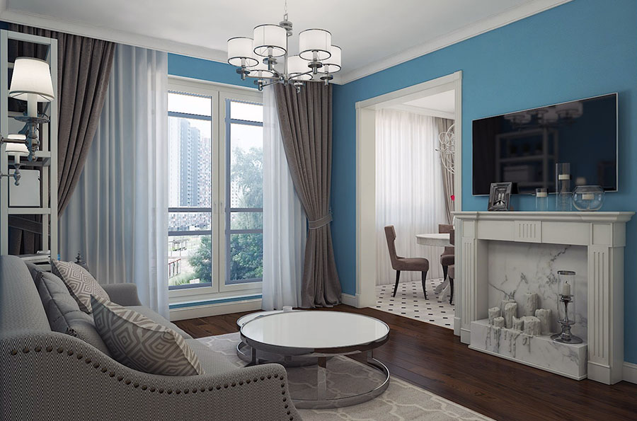 Як оформити квартиру-студію з класичним дизайном інтер'єру