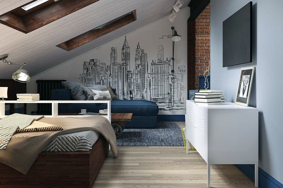 Способи облаштування односхилої мансарди