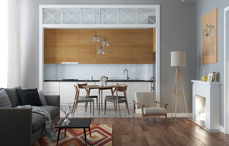 Вологостійка підлога в квартирі-студії