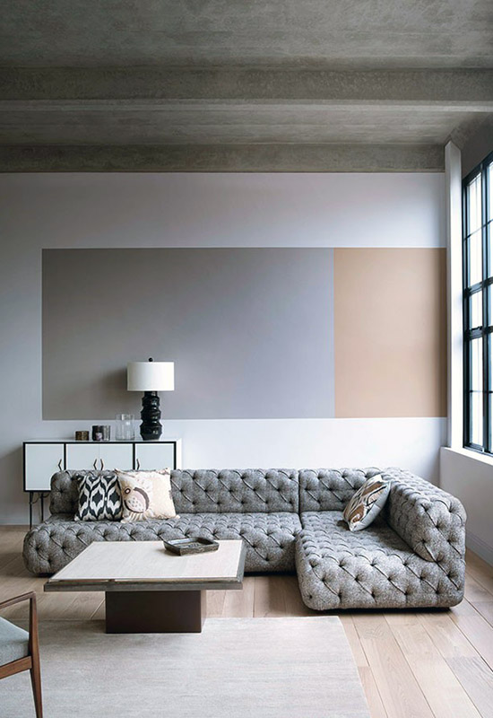 Приклад мінімалізму в оформленні квартири-студії