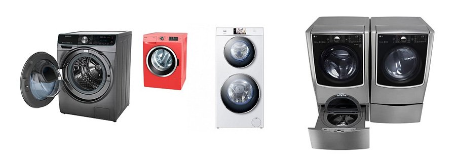 Широкий асортимент пральних машинок з фронтальним завантаженням
