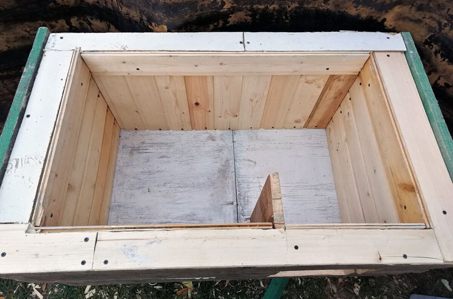 Виготовлення каркасу будки для собаки