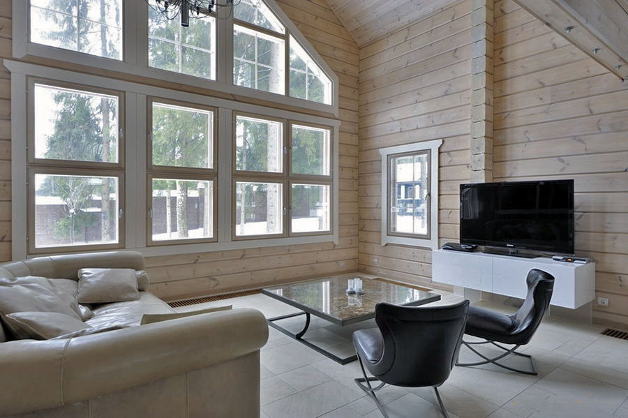 Як правильно зробити стіни у фінському будинку