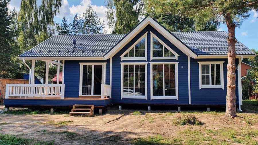 Стіна з другим світлом у фінському будинку