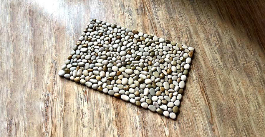 Використання гальки у дизайні з натуральним стилем