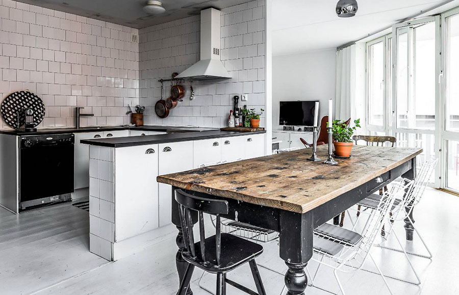 Як облаштувати кухню без навісних шаф у квартирі-студії