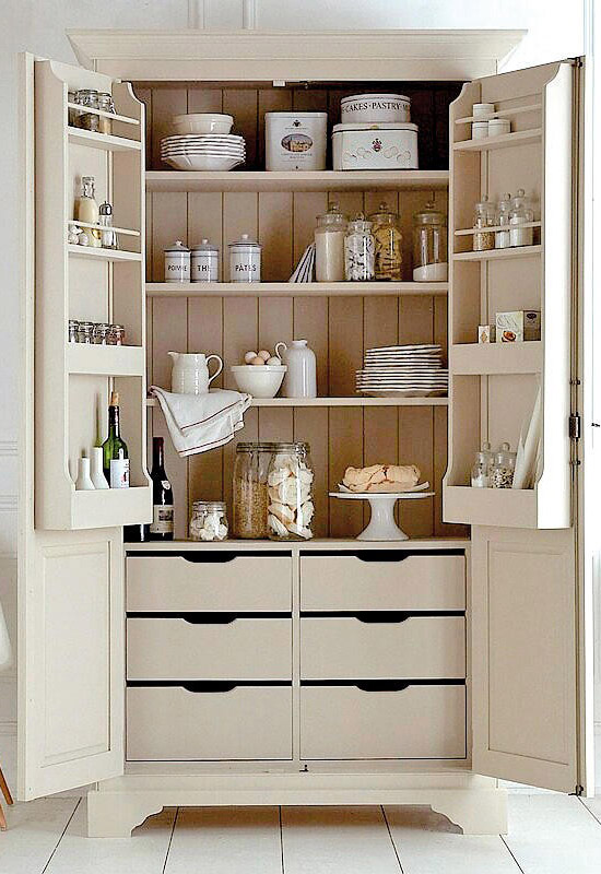 Підлогові шафи підвищеної місткості для кухні