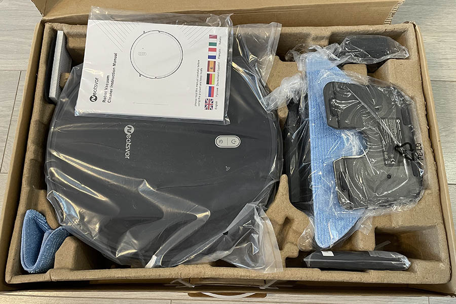 Що входить до комплектації робота пилососу Neatsvor X520